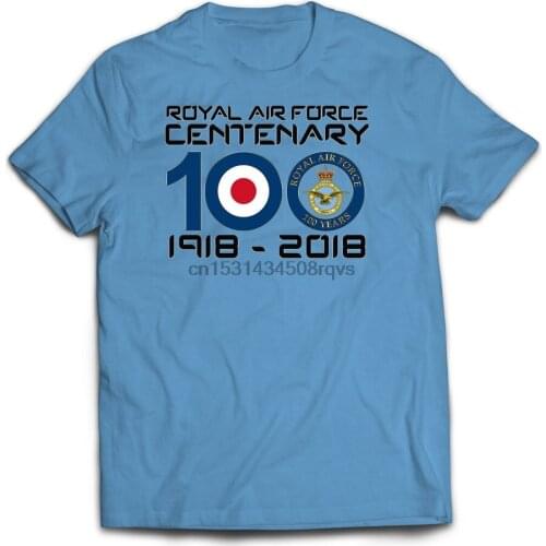 RAF Centenary 100 year anniversary printed t shirt
