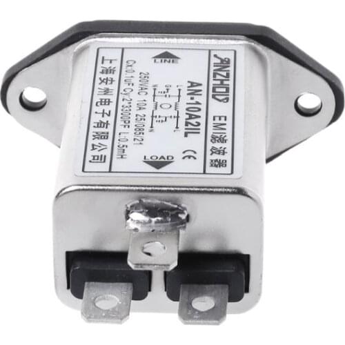 IEC320-C14 IEC Filter Male Socket Panel Mount Power Line EMI Filters