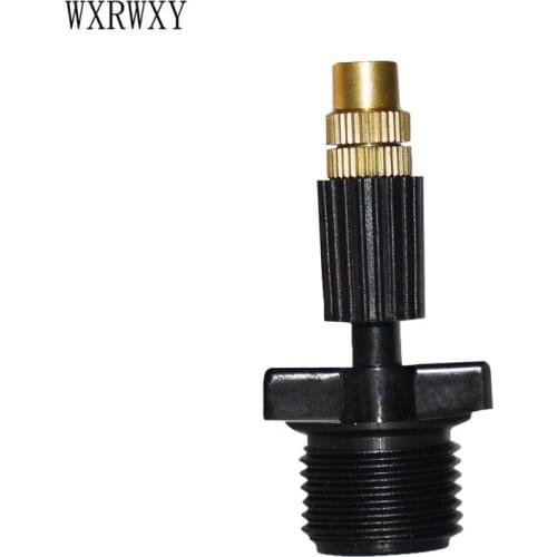 Wxrwxy Brass nozzles 1/2 male threaded connector Water sprayers Drip Atomizing nozzle Garden watering sprinklers 5pcs