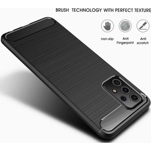 Lightweight Soft Silicone Anti-dust Case for Samsung Galaxy A72 A52 A42 A32 A12 5G A21S A71 M31 M31S S21 Ultra Cover