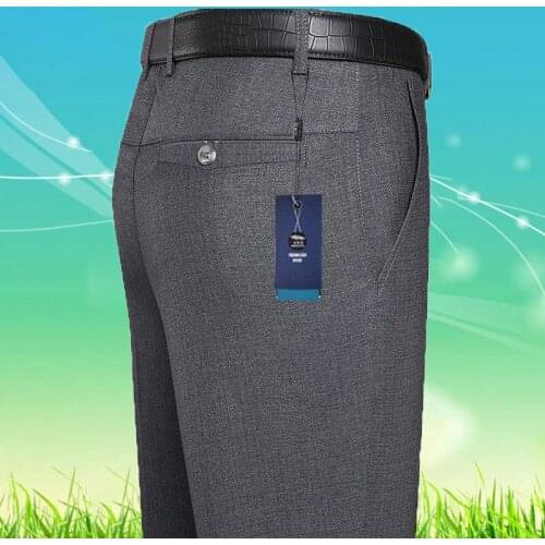 2021 Mens Casual Pants Summer Thin Loose Trousers