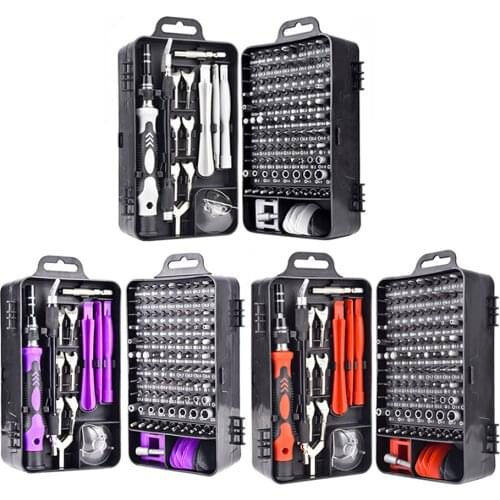 Computer Repair Kit,135/25 in 1 Magnetic Multi-Function Screwdriver Kit,For Repairing Laptops,Mobile Devices,And Precision Items