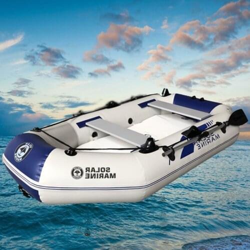 230 CM 3 Person Wear-resistant Inflatable Boat High Strength Factory Direct Air Deck Bottom Fishing Kayak