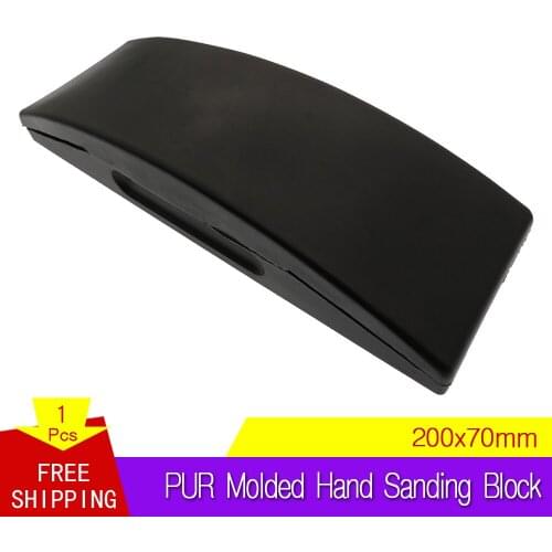 Product Name: Hand sanding block for polishing & grinding Size: 66x126mm, 55mm thickness Usage: for use with hook and loop d