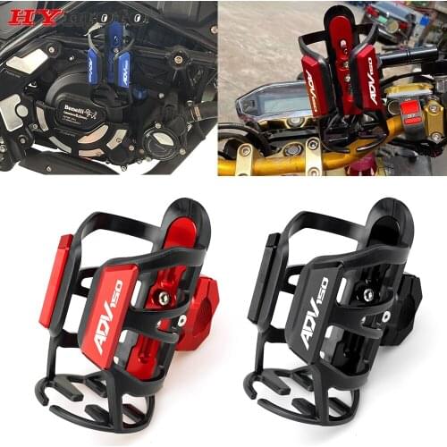 Newest Drink Cup Holder For HONDA ADV150 ADV-150 ADV 150 High Quality Motorcycle Accessories CNC Aluminum Water Bottle Cage