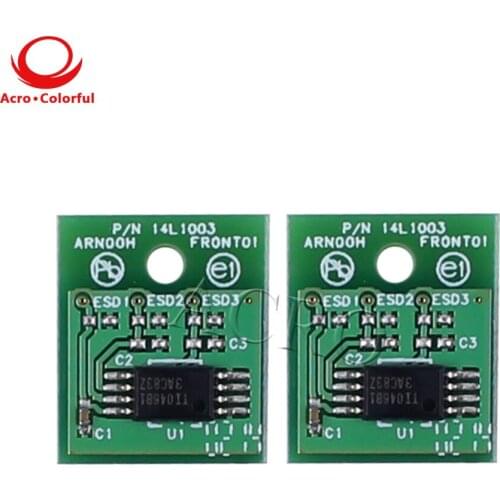 One set 70C1XK0 70C1XC0 70C1XM0 70C1XY0 Toner Reset Chip for Lexmark CS510de / dte laser printer Cartridge North America