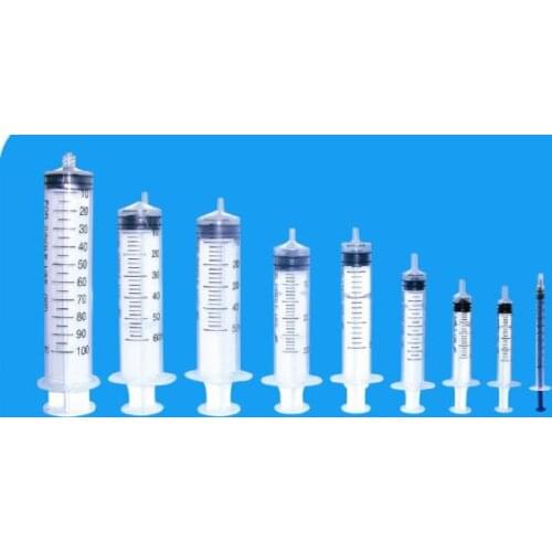 1/2.5/5/10/20/30/50ML Disposable plastic syringe sterile Independent packaging