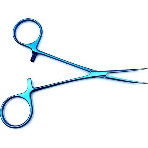 Ophthalmic delicate serrated 0.6*0.3mm jaw Forceps Titanium Haemostatic forceps Ophthalmic Tool instrument