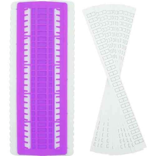 50 Positions Embroidery Floss Organizer, Sewing Cross Stitch Thread Organizer with 15P Replaceable Paper Card, Needlework Floss