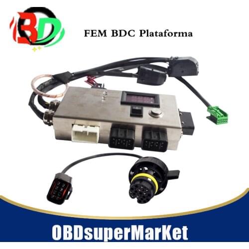 Platform for bmw FEM BDC Module Plataform Tester with gearbox plug work for F20 F30 F35 X5 X6 I3 b-mw models fem bdc model
