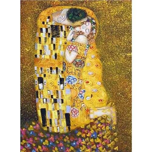Full round/square drill diy 5D diamond painting cross stitch Gustav Klimt diamond embroidery pictures 3D mosaic painting AA514