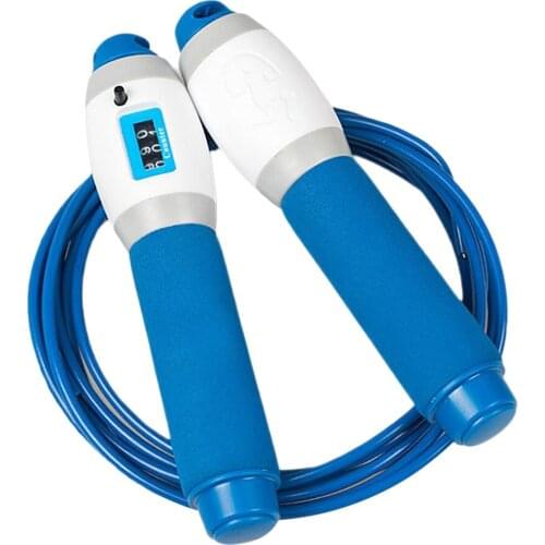 Adjustable Workout Jump Rope Skipping Rope for Women Men Kids Massage Relaxation Tool Rose Red / Blue