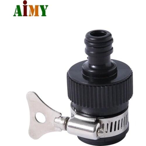 1Pcs Durable Universal Water Faucet Adapter Plastic Hose Fitting Hose Irrigation Quick Connector Garden Suit For 13-24mm OD Tap
