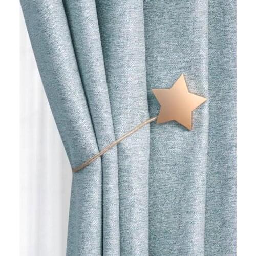 1 pcs Star Rope Magnetic Buckle Simple Curtain Magnet Buckle, Magnetic Buckle Binding With Curtain Buckle Magnet Binding Rope