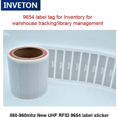 10pcs/lot RFID UHF Alien 9654 lable Gen2 860Mhz~960Mhz Low cost passive UHF RFID Paper Label Sticker Tag Alien H3 inaly