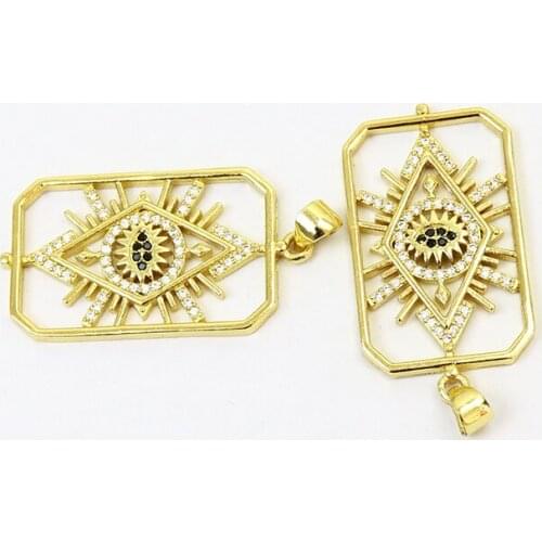 10 Pcs Rectangle Eyes pendant Eyes Pendant Gift Pendant jewelry Pendant Jewelry Accessories Jewelry pendant Gift 7415