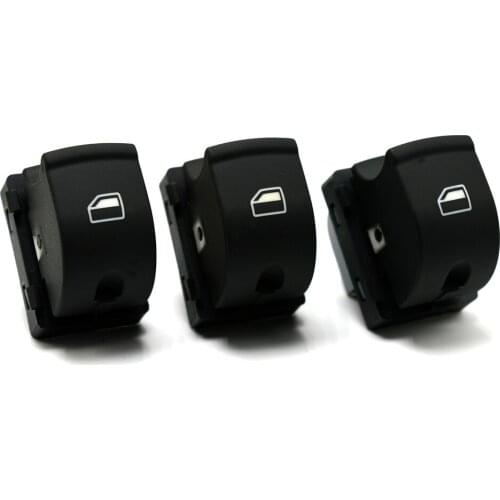 3 Pcs High quality For Audi A4 B6 B7 RS4 Sedan R8 TT Seat Exeo Window Panel Power Switch Control Button 8E0 959 855 8E0959855