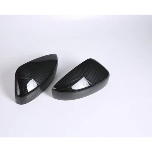 Car Accessories For Mazda CX5 CX-5 2017-18 ABS Carbon fiber Car Side Door Rearview Mirror Overlay Backup Mirror Cover Frame Trim