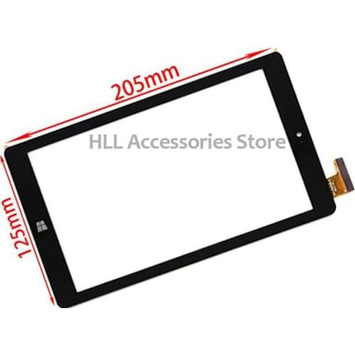 Free shipping 8inch capacitive screen tablet PC touch screen digitizer sensor for FPC-FC80J128-02