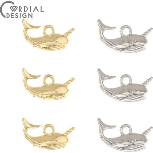 Cordial Design 100Pcs 11*19MM Jewelry Accessories/Animal Shape/Pendants/DIY Charms/Jewelry Findings & Components/Hand Made
