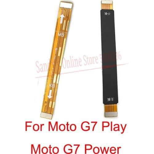 Main Motherboard Connector Board Flex Cable For Motorola Moto G7 Power Play Mainboard Connect USB Board LCD Display Flex Cable