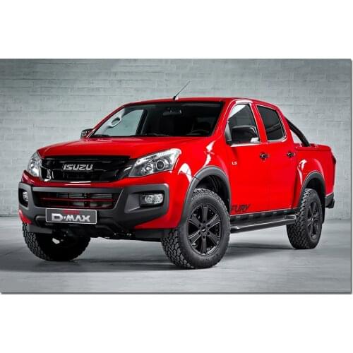 Isuzu D Max Fury Double Cab Pickup Truck Wall Art Posters Canvas Prints Paintings Wall Picture For Living Room Decor