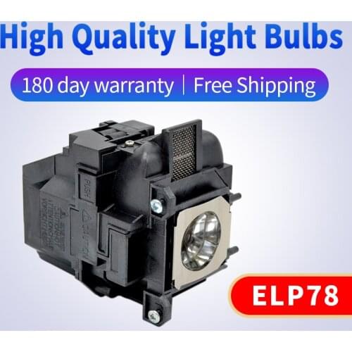 Kaita Replacement Projector Lamp Bulb ELPLP78 for EPSON EB-945/EB-955W/EB-965/EB-98/EB-S17/EB-S18/EB-SXW03/EB-SXW18