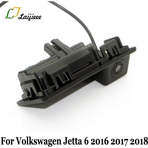 Car Rear View Camera For Volkswagen VW Jetta 6 A6 2016 2017 2018 Auto Backup Rearview Camera For Vehicle Trunk Handle
