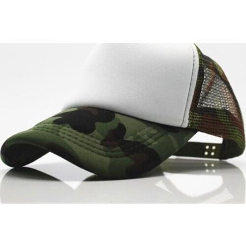 Seioum Men Camouflage Mesh Baseball Caps Outdoor Summer Casual mesh cap for Women Fitted Golf Hat Trucker hat Adjustable