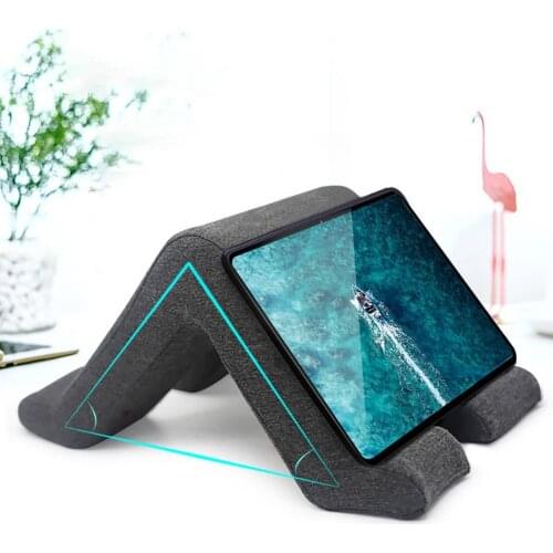 Colorful Table Reading Support Pillow Tablet Computer Mobile Phone Shelf Multi-angle Memory Foam Triangle Pillow Phone Holder