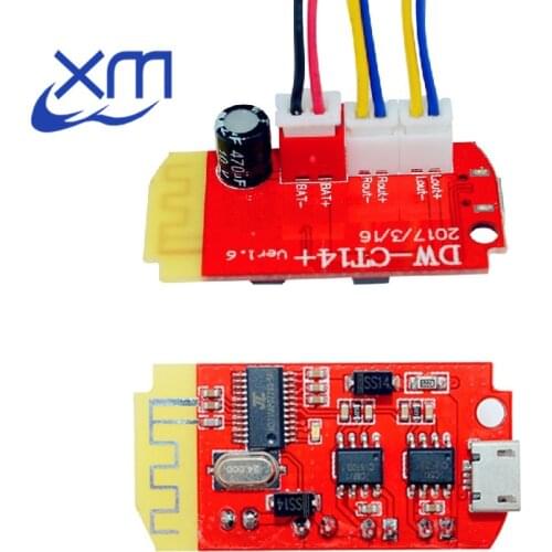 Micro USB DC 3.7V 5V 3W Digital Audio Amplifier Board Double Dual Plate DIY Bluetooth Speaker Modification Sound Music Module