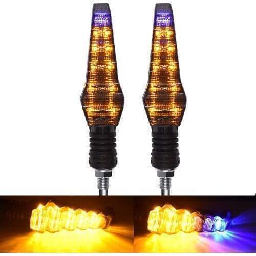 Motorcycle Turn Signals Light Flasher Flowing Water Blinker Lights For BMW F800R K1200S S1000R S1000RR S1000XR HP2 Enduro