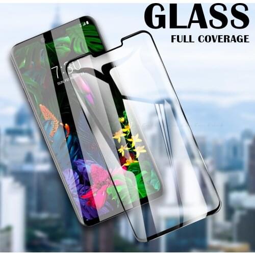 Full Cover Screen Protector Tempered Glass For LG G8X G8S G7 G6 Q7 Plus V50S V60 V50 V40 ThinQ Alpha 5G Protective Film
