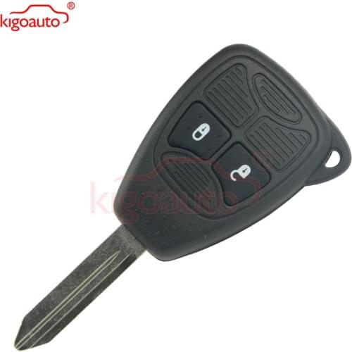 Kigoauto remote head key 2 button 434Mhz 04589318AC remote key fob for jeep Chrysler 300C Voyager for Dodge Caliber Nitro key