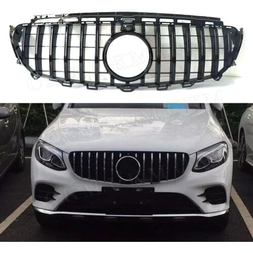 E Class ABS Black Silver Front Bumper Mesh Grill Grille for Mercedes Benz W212 W213 C238 E200 E250 E300 E320 E350 AMG GT R 14-19