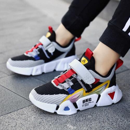 Spring Autumn Children Shoes Boys Sneakers Breathable Lightweight Kids Outdoor Sport Running Shoes Non-slip Girls Tenis Infantil