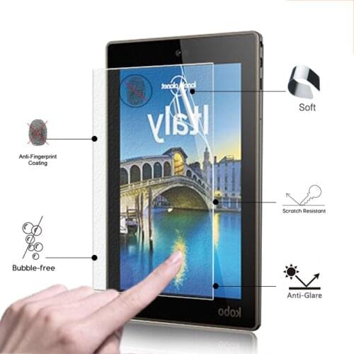 Premium Anti-Glare Protective Matte Film For Kobo ARC 7HD 7.0" tablet Anti-Scratches Screen Protector film + clean cloth