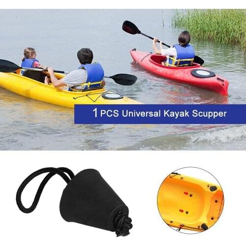 1pc Scupper Plugs Universal Silicone Kayak Canoe Boat Drain Holes Stopper Rowing Accessories