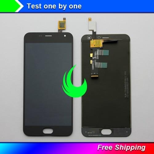 5" For Meizu M2 mini M578 LCD Display Touch Screen Digitizer Assembly For MEIZU M2 MINI LCD With Frame Replacement Parts