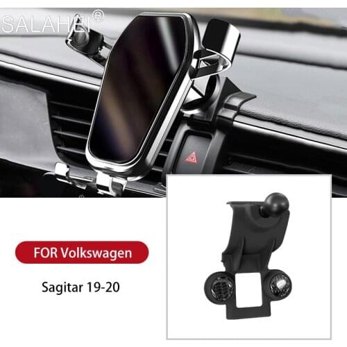 Car Special Mobile Phone Holder GPS Stand For VW Volkswagen Sagitar 2019 2020 Air Vent Mount Cradle Cellphone Bracket Accessorie