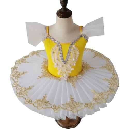Ballet skirt costume girl sling dance costume swan dance fluffy skirt dance performance costume