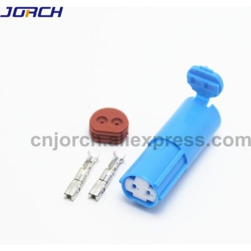 Free shipping 10sets 2pin wire harness auto cable connector female housing plug