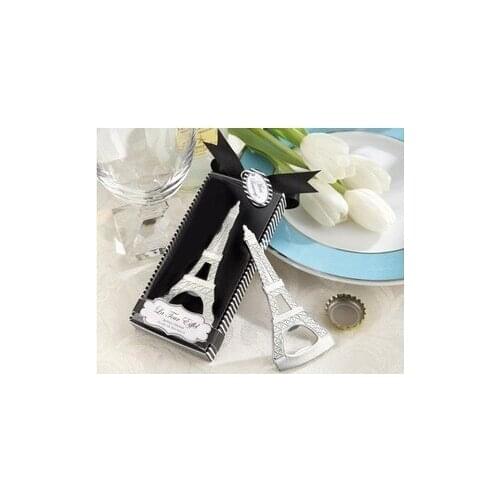 Freeshipping wholesale bottle operners stainless steel wedding gift creative present 10pcs lot iron tower baby shoes