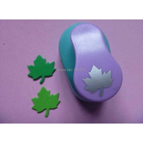 Free shipping 1.5"(3.8cm) maple leaf EVA foam punch craft punch greeting card handmade punches Scrapbook Handmade punchers