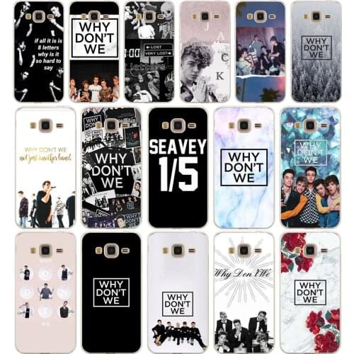 057FG Why dont we Soft Silicone Tpu Cover phone Case for Samsung j3 j5 j7 2016 2017 j330 j2 j6 Plus 2018