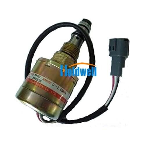 Holdwell Solenoid 590332 for Hitachi Excavator EX -2/-3 Differential Pressure Sensor Old Type 4339559