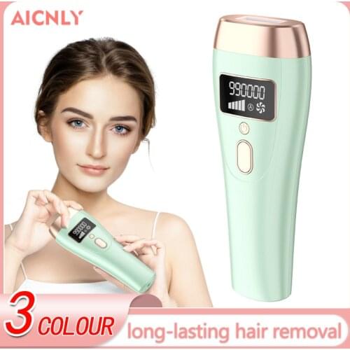 IPL Laser Epilator 990000 Flash Permanent Depilador A Laser Hair Removal Painless Bikini Body Facial Photoepilator for Women