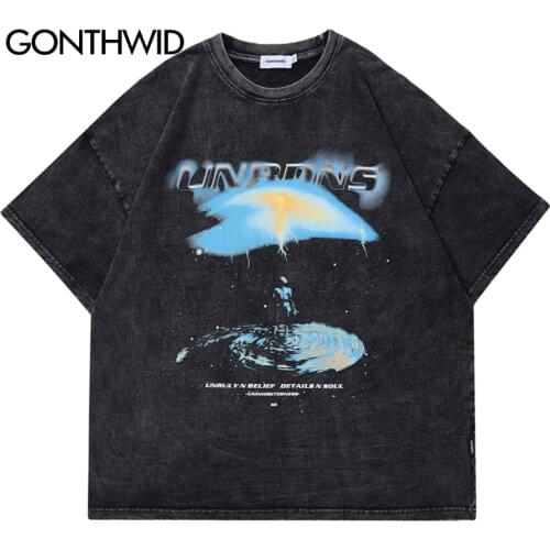 Мужские футболки GONTHWID China At AliExpress