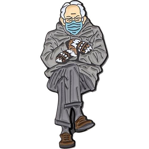 AD757 Patchfan Fashion Cartoon Man Enamel Pin and Brooch Backpack Clothes Badge Women and Men Tie Pins Charm Jewelry