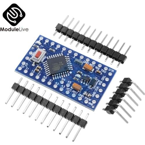 5Pcs/Lot Atmega328 Pro Mini 5V 16M Board Module For Arduino Nano Auto-reset Atmega128P Microcontroller With 3 Pins Standard